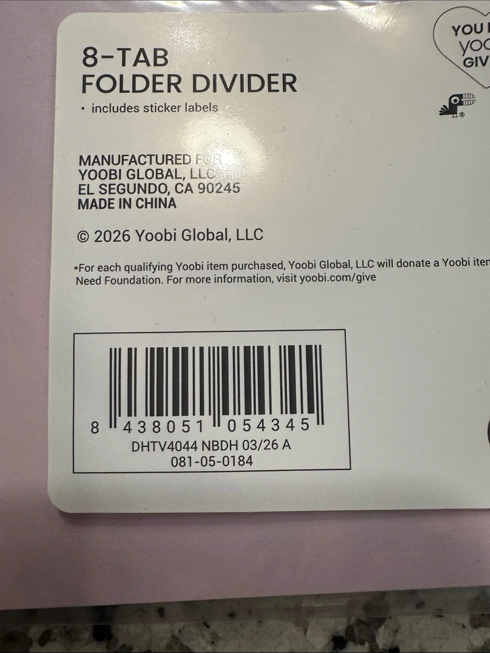 LoveShackFancy × Target - Yoobi Dividers